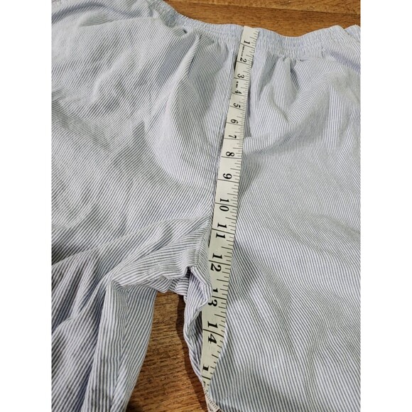 VF Jeanswear Chic Blue Stripes Capri Pants Women's Size 18 - Picture 4 of 6